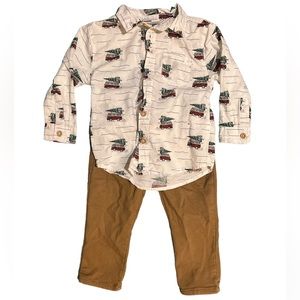 Size 18-24M Camping Dress Set